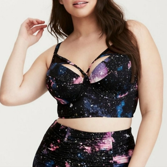 torrid Other - Torrid Longline Celestial Galaxy Space Sprint Top